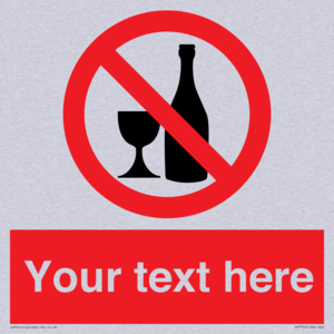 Custom prohibition no alcohol